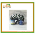 3/8"(8x11mm) X7.5m PU coiled hose with 7 pattern spray gun for gardening watering